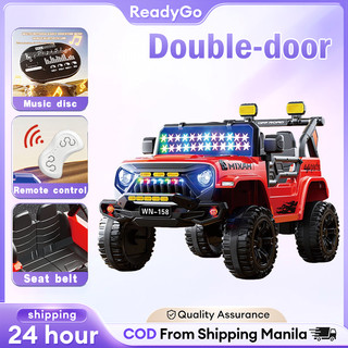Car For Kids Ride On Remote Control Toy Electric Car For Boys and girs Two-Seater With Music&Light