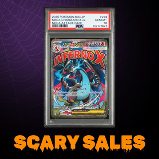 PSA 10 MEGA Charizard X ex MA 223/193 MEGA Dream ex M2a Pokemon Card Japanese