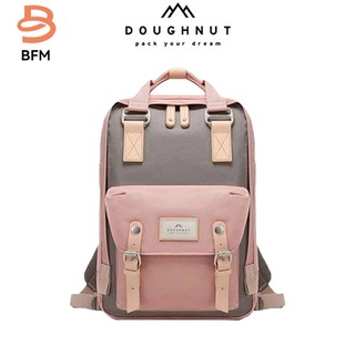 BFM Doughnut Macaroon Backpack Large Capacity Outdoor Travel Backpack Waterproof Student Schoolbag