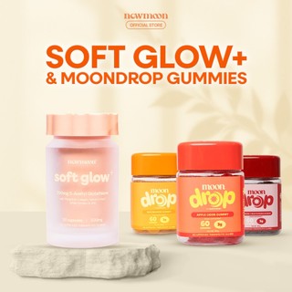 NEW MOON Soft Glow S-Acetyl Glutathione Collagen Oral Sunblock Beauty Supplement Vitamin C