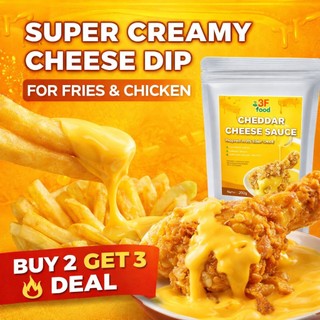 3F Food Cheddar Cheese Sauce 200g Creamy Cheese Dip for Fries Chicken Nachos BUY 2 GET 3 Deal PH
