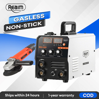 REAIM Welding Machine Portable Inverter Heavy Duty Original IGBT MIG-999 3IN1 Gasless Welder