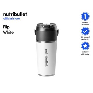nutribullet Flip Insulated Tumbler Portable Blender High Torque Motor with Self Cleaning
