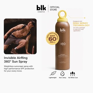 blk cosmetics airring 360° invisible spray spf 60 pa+++ (Sunscreen Spray)
