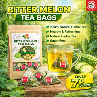 Bitter Melon Tea Bags Natural Herbal Slim Tea Detox Drink Weight Loss Support Blood Sugar Herbal Tea