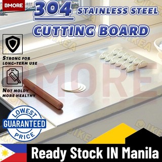 304 Stainless Steel Kitchen Cutting Board Easy To Clean Chopping Board Heavy Duty Kitchen Utensils