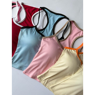 JLCLTHNG- SAMSAM PADDED COMBI TOP