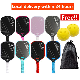 Pickleball Paddles Fibreglass Carbon Fiber Pickleball Fiberglass Pickle Racket For Beginners Attackt