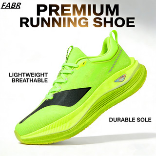 FABR Unisex Running Shoes Lightweight Mesh ETPU Sole Casual Sneakers Men Women Daily Jogging Sports