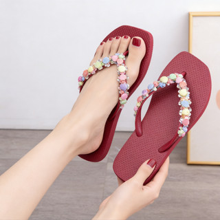 New Women Non-slip Cute shell flip flops waterproof perfect indoor & outdoor! Mura na, comfy pa!