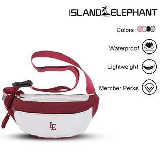ISLAND ELEPHANT Dumpling Bag Crossbody Adjustable Casual Fashion Sports Waist Bag