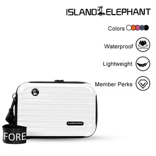 ISLAND ELEPHANT Korean Fashion Woman Square Box Sling Bag For Men And Women Mini Travel Luggage Bags