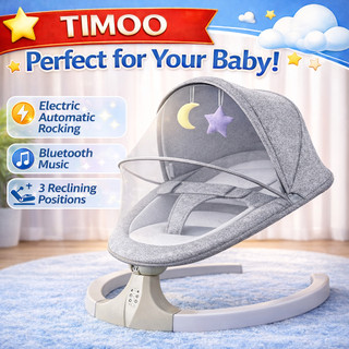 Rocking Chair for Baby Electric Baby Rocking Chair with Music Bluetooth Remote for Newborn 0-12M