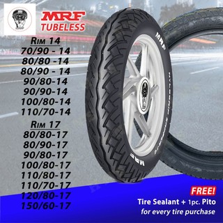 MRF Zapper Tires  (80/80-14 , 80/90190/80-14 , 100/80-14 , 80/80-17 , 90/80-17 , 100/80-17 , 120