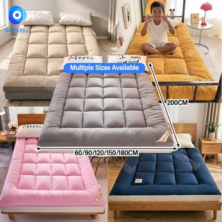 Thicken Lamb Mattres Velvet 10cm Foam Mattress  Foldable Queen Velvet Soft Bed Tatami  mattres