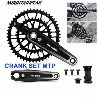 Mountainpeak Crankset Road Bike CNC Hollow Arm 170mm Double Chainring 50-34T 9-12 Speed Hollowtech