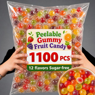 Peelable Gummy Sweet Soft Fruit Candy – Colorful Fruit Jelly Snack – Kids Favorite Treat – Order Now