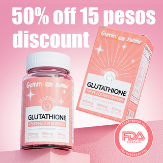 Zumme Glutathione Gummies 60ct | Supports Skin Brightening&Even Tone, With Collagen for Glowing Skin