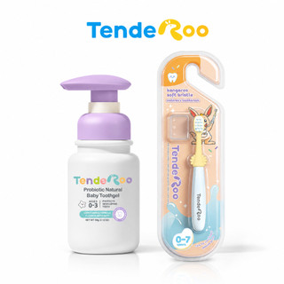 Tenderoo Baby Toothgel 60g Probiotics +Vitamin C Fluoride-Free For 0–3Y Blueberry Flavor