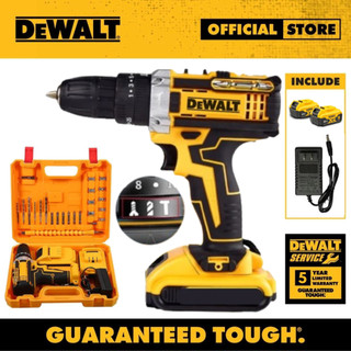 Original 128V Cordless Hammer Drill Driver with Free Two Batteries Electric Screwdriver Drill bit