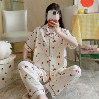 Cloud Cotton  terno Sleepwear Pajama Fashion Terno Set For Women Sleepwear  Outfit
