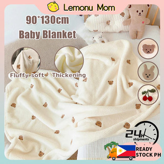 Baby Blanket 90130/90100cm Full Cotton Soft & Breathable Kids Sleeping Quilt Newborn Swaddle