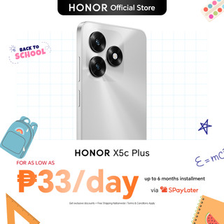 HONOR X5c Plus Smartphone (8(4+4)GB+128GB Large Expandable Storage | 50MP Ultra-Clear Camera)