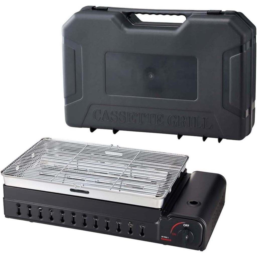 Iwatani Cassette Gas Wide BBQ Grill CB-WBG-1 Portable Outdoor Tabletop Grill