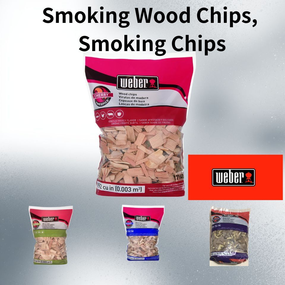 Weber Smoker Wood Chips for BBQ Grills & Smokers - Premium Smoking Chips for Grilling and Smoking