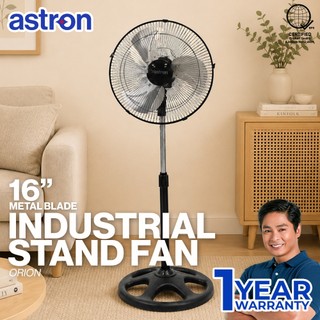 Astron ORION 16” Heavy-Duty Industrial Fan | 60W Power | Metal Blade | High-Speed Cooling