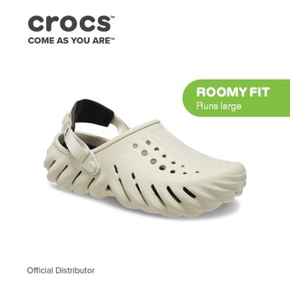 Crocs Echo Clog in Bone Black