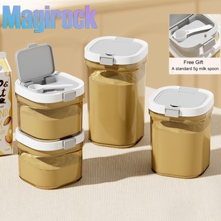 Baby Milk Powder Storage Container with Scoop Airtight Food Storage Box Sealed Tank Leakproof Jar