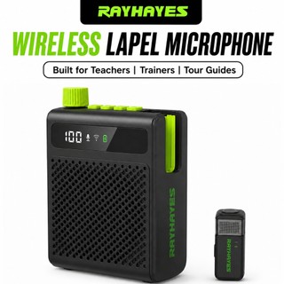 RAYHAYES RN-KM1 Wireless Lapel Microphone Speaker Mini Portable Voice Amplifier  For Teachers