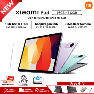 Xiaomi Redmi Tablet 11 inch Snapdragon Processor 16+512GB ROM 120Hz 32MP Camera Android Tablet PC