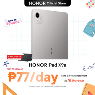 HONOR Pad X9a - 11.5" 120Hz 2.5K HONOR Fullview Display   |   Large Memory   |   Slim Metal Body