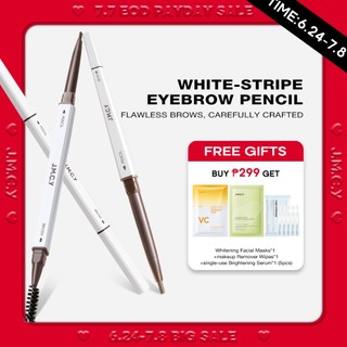 JMCY BRAND DIRECT Eyebrow Pencil Buy 1 Take 1 Waterproof Double Headed Long Lasting For Eyemakeup