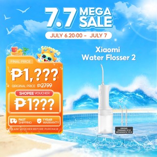 Xiaomi Oral lrrigator Water Flosser 2 High Frequency Pulse Technology 200mL Large Water Tank