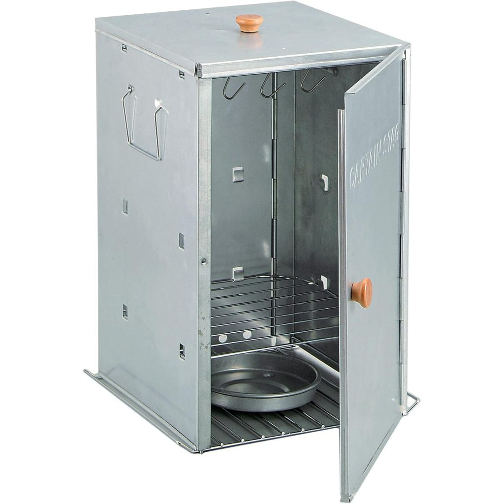 CAPTAIN STAG M-6547 Folding BBQ Smoker Advanced Smoke Oven