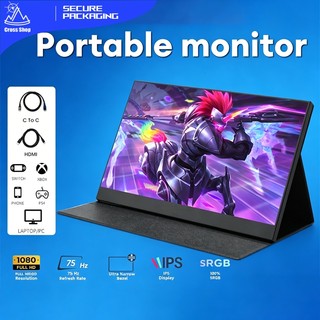 Portable touchTouch Monitor touch 15.6inch 1080p IPS FHD for Switch PS4 Phone Laptop