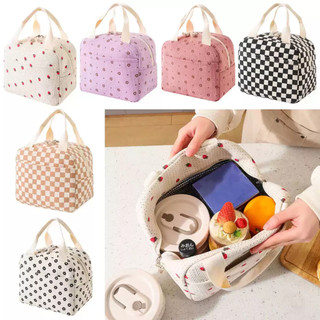 COD Portable Lunch Tote With Thermal Insulation And Aluminum Foil Lining