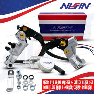 Master Clutch left/right set(wth side mirror holder) P19 nissin brand BLK COVER cap