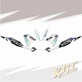 KAC Sticker Decals for Click V4 New Vario Design