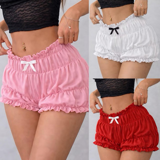 BLOOM SEXY SHORTS Smocking Coquette Ruched Shorts