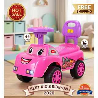 Kiddie Toon Ride on Car for Kids Swing car Scooter Car WITHOUT MUSIC (1-3 years old)