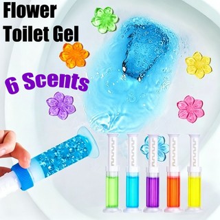 Toilet Cleaning Gel with Natural Flower Scent with Strong Odor Remover
