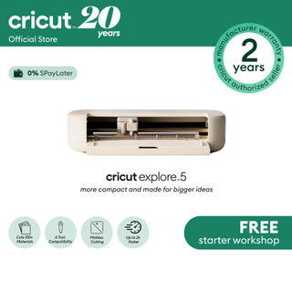 Cricut Explore 5 Essential Bundle | Vinyl Cutter & Sticker Maker for Small Business & DIY Crafts