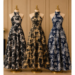 Jixi Clothing Sophia Empire Cut Maxi Dress for Women