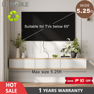 LENOBLE Modern Wall Mounted TV Cabinet 140CM/160CM TV Rack Cabinet Furnitur Hanging TV Cabinet