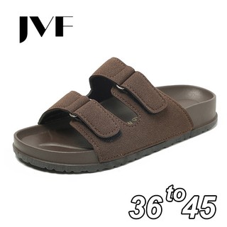 Jvf Sandals for Women and Men Double Strap Adjustable Non Slip Flat Beach Slippers #Mia-SL5116