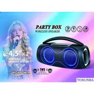 TOSUNRA Outdoor Speaker: King of Value for Money, Hi-Fi Sound Quality, High-Power Party Box